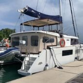lagoon-450-at-dock-Horizon-Yacht-Charters-phuket
