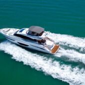 princess-65s-drone-shot-under-power-Horizon-Yacht-Charters-phuket
