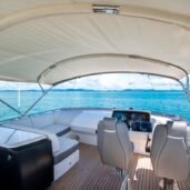 princess-65s-flybridge-cockpit-Horizon-Yacht-Charters-phuket