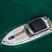 princess-v39-aerial-sunbathing-Horizon-Yacht-Charters-phuket