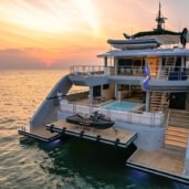 spacecat-stern-sunset-Horizon-Yacht-Charters-phuket