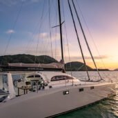 stealth-13s-sunset-at-anchor-2-Horizon-Yacht-Charters-phuket